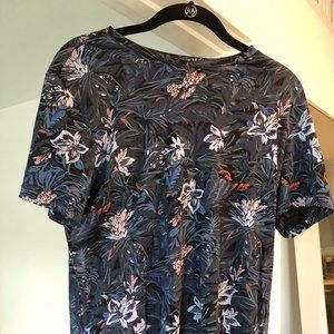 Men's H&M Hawaiian Print T-Shirt (S)